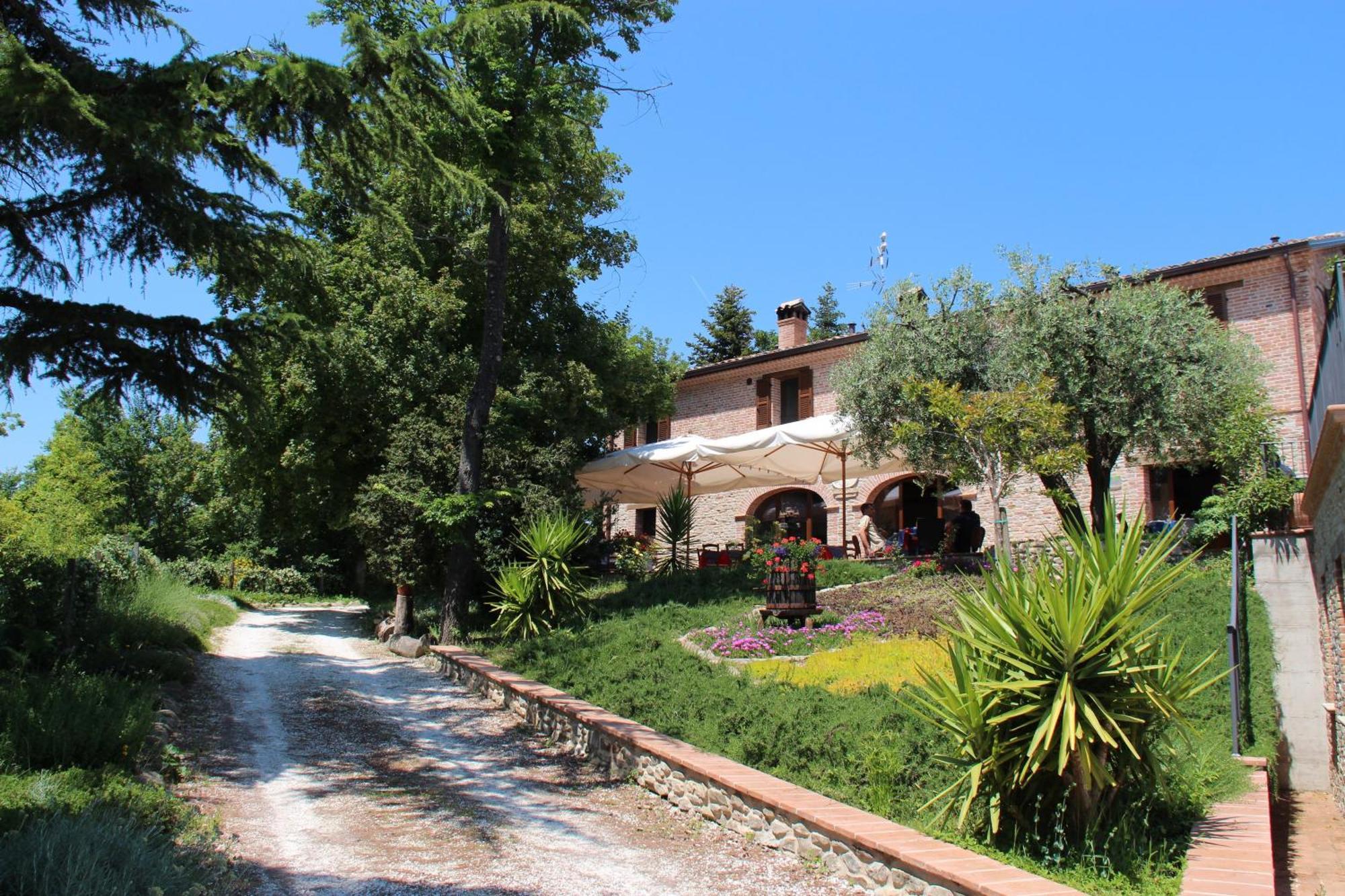 Agriturismo Biologico Villa Rosa Monte Guiduccio エクステリア 写真
